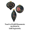 Solid Teardrop Infinity Ornament
