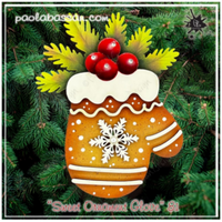 Sweet Ornament Glove E-Pattern By Paola Bassan