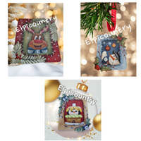 Happy Ornament Tree  E-Pattern by Eliana Castellazzi