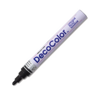 Decocolor Paint Marker - Black, Broad Tip