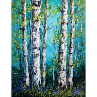 Easy Forest Birch Trees E-Pattern by Chris Haughey EPA2518