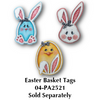 Easter Basket Tags Set of 3