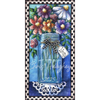 Checkerboard Blooms Pattern By Chris Haughey