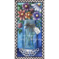 Checkerboard Blooms Pattern By Chris Haughey