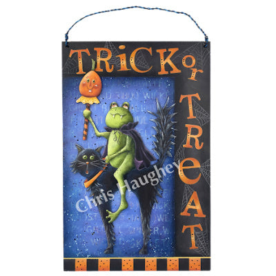 Trick or Treat Cat Pattern by Chris Haughey