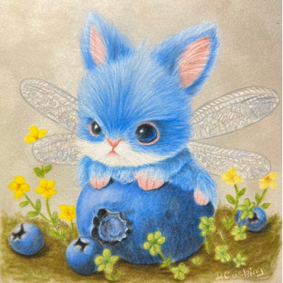 Blueberry Bunny (Fruit Series#1) E-Pattern By Debbie Cushing