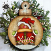 A Ginger for Christmas Plaque By Paola Bassan