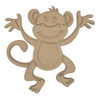 11" Monkey Plaque