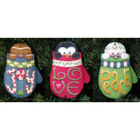 Peace, Love, and Joy Glove Ornament By Susan Kelley
