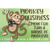 11" Monkey Plaque
