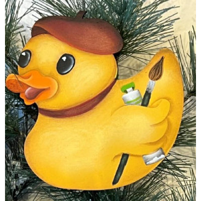 Painting Quackers E-Pattern by Linda O' Connell, TDA