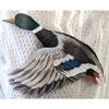 Mallards on Glass E-Pattern by Wendy Fahey