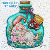 Magic Bottle Be Happy By Martina Elena Vivoda