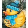 Winter Duck Ornament By Linda O’Connell