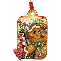Gingerbread Tag Ornament