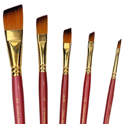 Chris's Awesome Angle Brush Set
