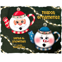 Teapot Ornament By Susan Kelley