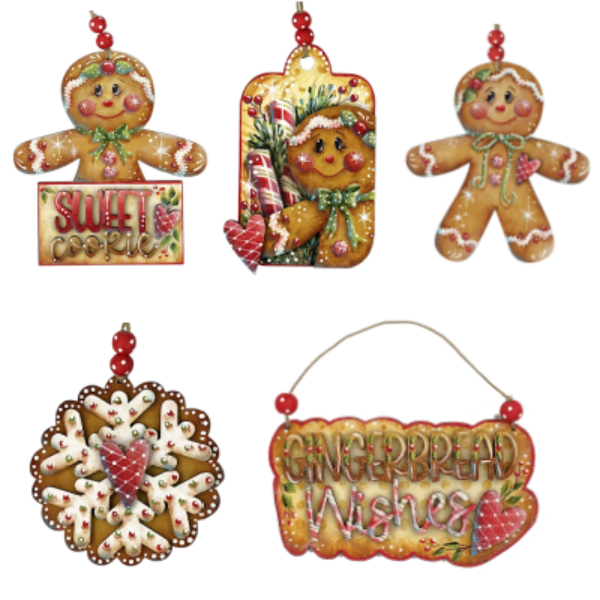 Gingerbread Unwrapped Pattern By Chris Haughey