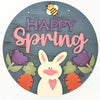 Happy Spring Bunny Door Hanger