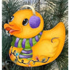 Earmuff Duck Ornament By Linda O’Connell
