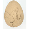 Egg and Bunny Door Hanger