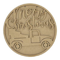 Merry Christmas Truck Stacker Ornament Kit