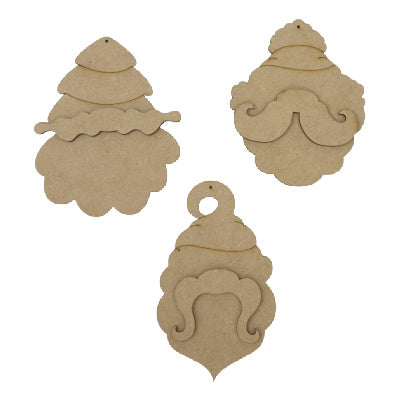 Santa is Coming Ornament Kit By Paola Bassan