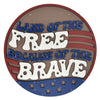 Land of the Free Door Hanger