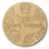 Hello Sweet Summer Hanger