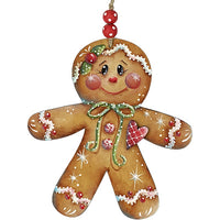 Gingerbread Heart Ornament