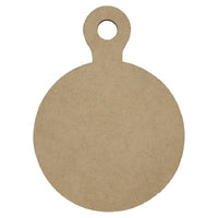 4-1/2" Round Breadboard Ornament