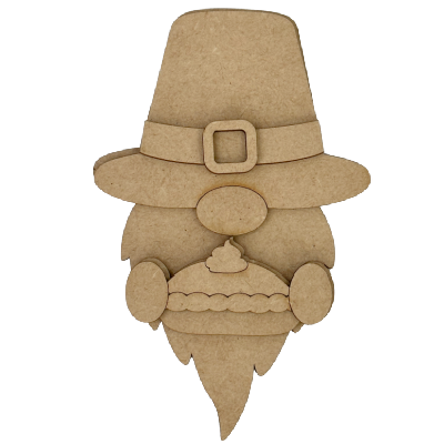 Pilgrim Gnome with Pie Kit