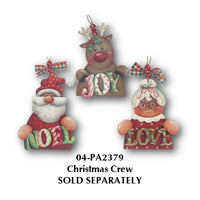 Reindeer Christmas Crew Ornament