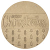 Retro Merry Christmas Hanger Kit