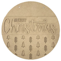 Retro Merry Christmas Hanger Kit
