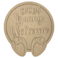 Every Bunny Welcome Door Hanger