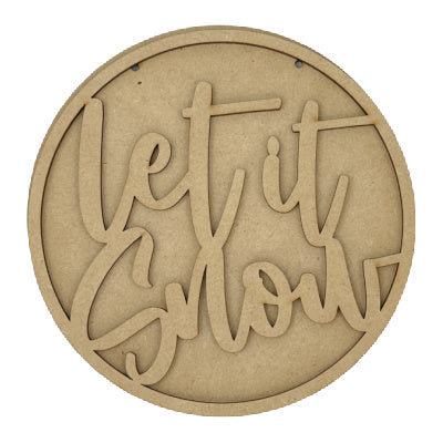 Let it Snow Stacker Ornament Kit