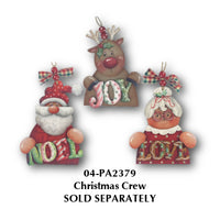 Reindeer Christmas Crew Ornament
