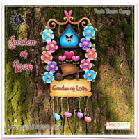 Garden of Love  E-Pattern By Paola Bassan