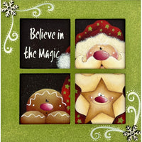 Believe in the Magic Window Plaque By Paola Bassan