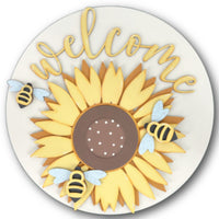 Sunflower Welcome Hanger