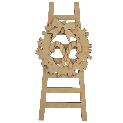 Wreath with Ladder Kit
