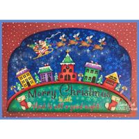 Merry Christmas to All E-Pattern By Sharon Cook