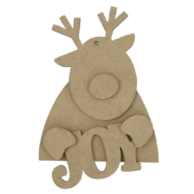 Reindeer Christmas Crew Ornament