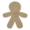 Gingerbread Heart Ornament
