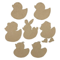 Quackers Set 1 Ornaments By Linda O'Connell