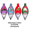 Solid Tall Teardrop Infinity Ornament - 20 Pack