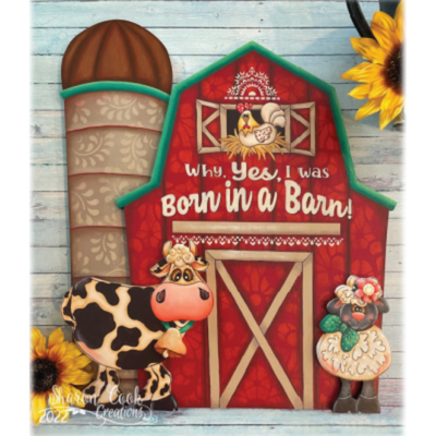 Why, Yes, I Was Born in a Barn E-Pattern By Sharon Cook