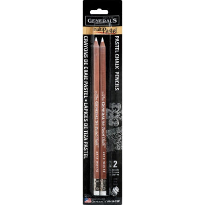 General's MultiPastel Chalk Pencils 2/Pkg