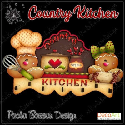 Country Kitchen E-Pattern By Paola Bassan
